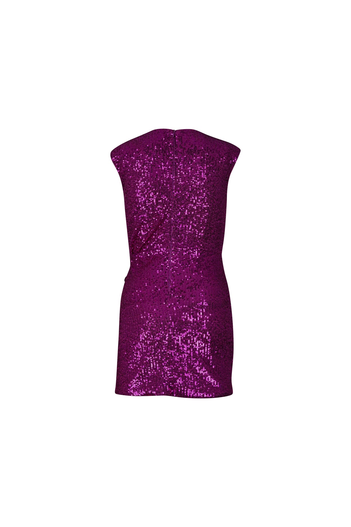 Fuchsia Sequin Mini Dress