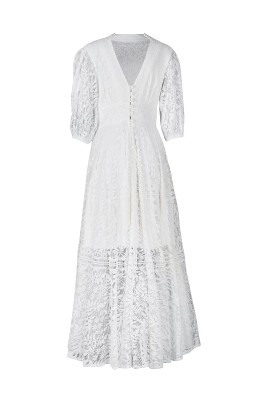 White Lace Dress