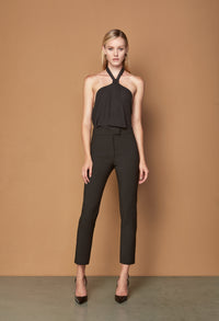 Black Cropped Pants